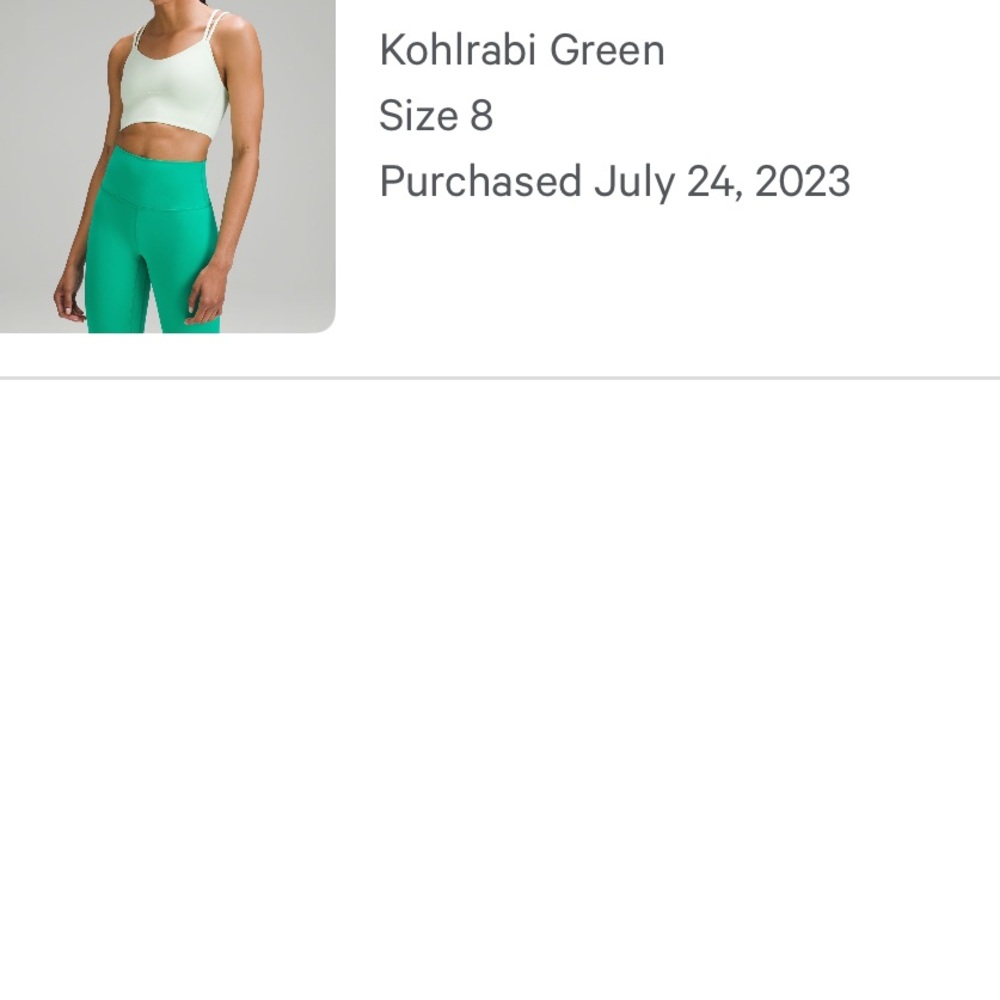 Lululemon bra/ shirt